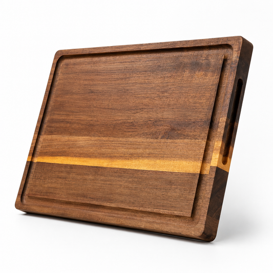 16 x 12 x 1 Inch Acaia Wood Cutting Board - Case of 10