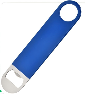 rubber and stainless steel opener - 3 color