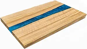 Olive Wood Resin Cutting Board15.7×12×0.6"