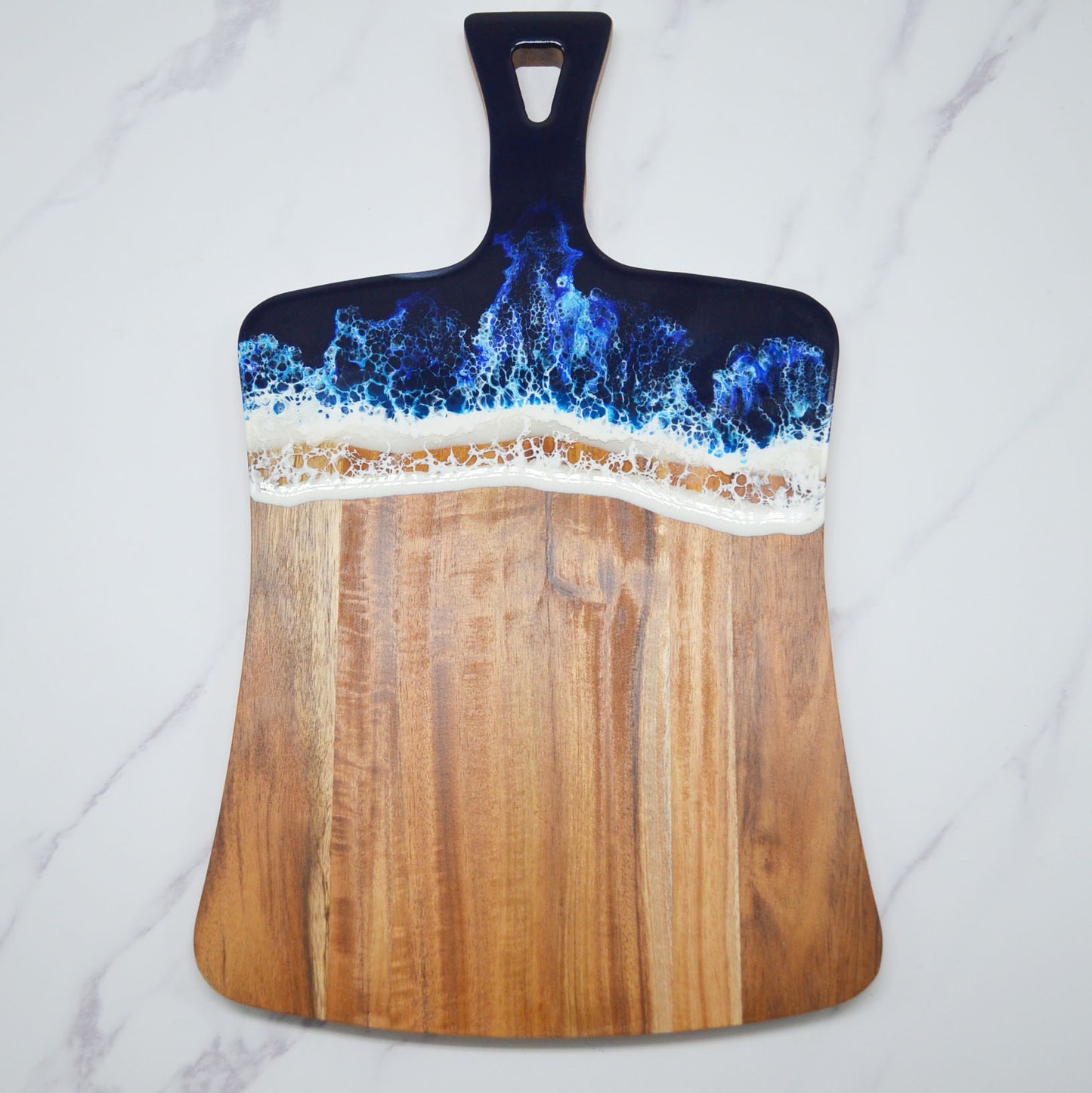 Acacia Tree Resin Square Cutting Board14×8.7×0.5''