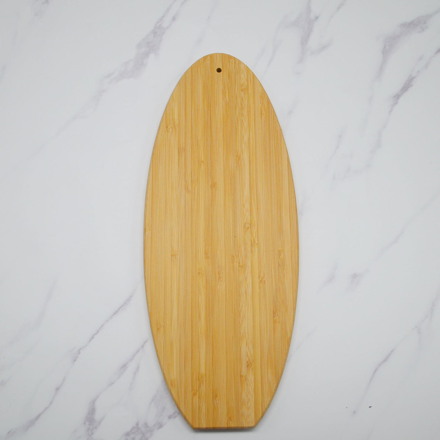 Elliptical Bamboo Cutting Board14.5×5.9×0.6''