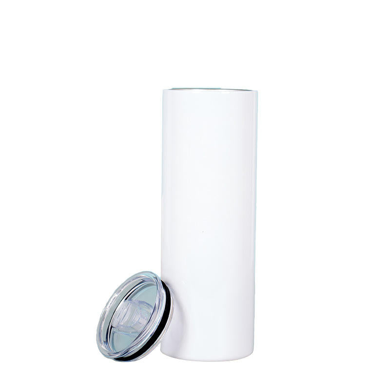 20oz Stainless Steel Sublimation Cup (With Plastic Straw)