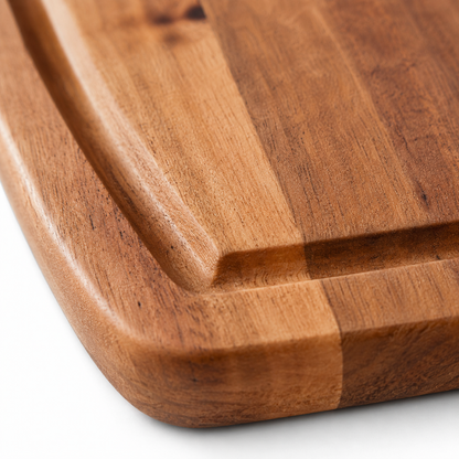 Large Acaia Wood Charcuterie Board - Case of 10