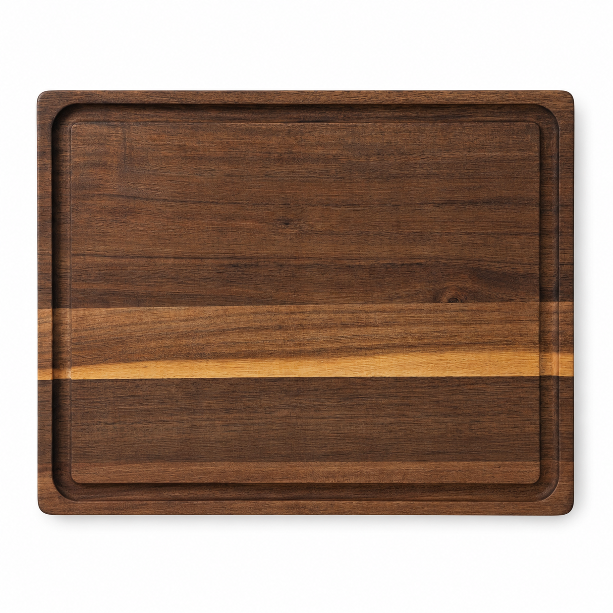 16 x 12 x 1 Inch Acaia Wood Cutting Board - Case of 10
