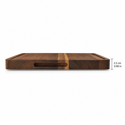 16 x 12 x 1 Inch Acaia Wood Cutting Board - Case of 10