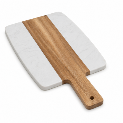 Acaia Wood and Marble Charcuterie Board - Case of 10