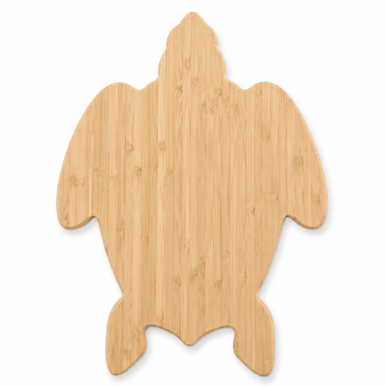 Turtle Shaped Bamboo Charcuterie Board - Case of 10
