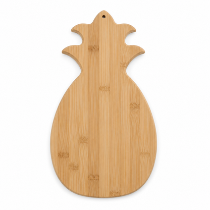 Pineapple Shaped Bamboo Charcuterie Board - Case of 10