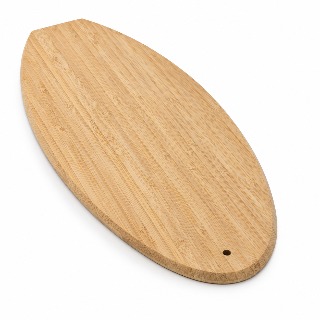 Surfboard Shaped Bamboo Charcuterie Board - Case of 10