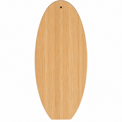 Surfboard Shaped Bamboo Charcuterie Board - Case of 10