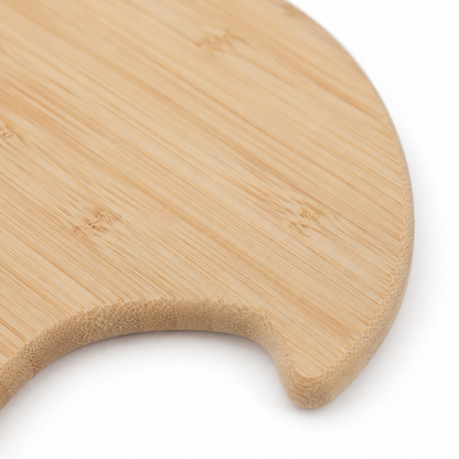 Whale Tail Shaped Bamboo Charcuterie Board - Case of 10