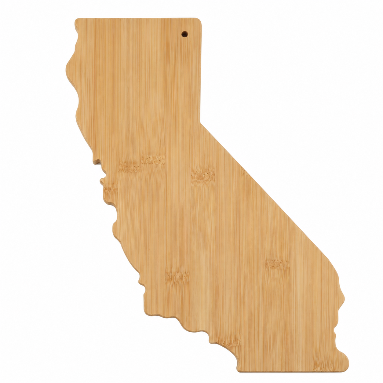 Texas Map Shape Bamboo Charcuterie Board - Pack of 12