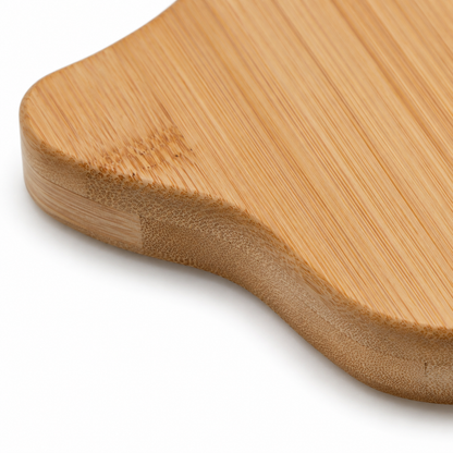 Texas Map Shape Bamboo Charcuterie Board - Case of 12