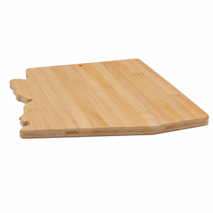 Arizona Map Shape Bamboo Charcuterie Board - Case of 12
