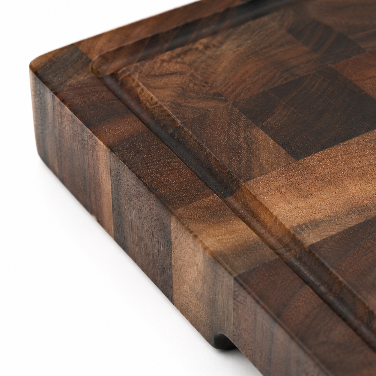 Black Walnut Wood End Grain Thick Chopping Block - Case of 6