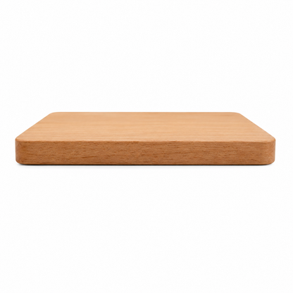 3.5 Inch Square Beech Wood Coaster - Case of 50