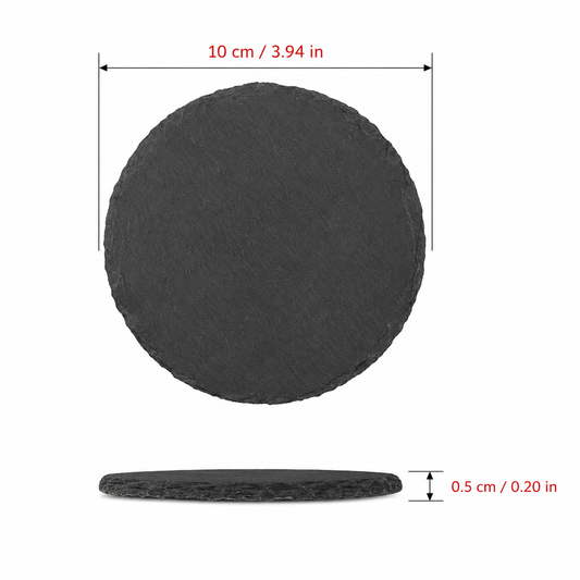 Round Slate Coaster - Case of 50
