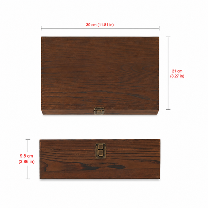 Barrel Whisky Smoker Kit with Wooden Box - Case of 10
