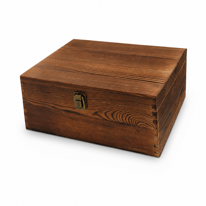 2 Glasses Diamond-Cut Whickey Decanter Set with Wooden Gift Box - Case of 6