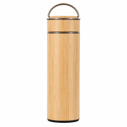 16 Oz Bamboo Tumbler with Handle - Case of 25