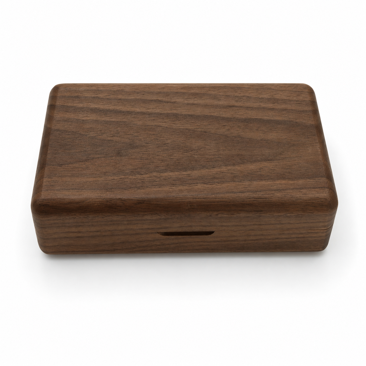 Black Walnut Wood Jewelry Storage Box - Case of 12