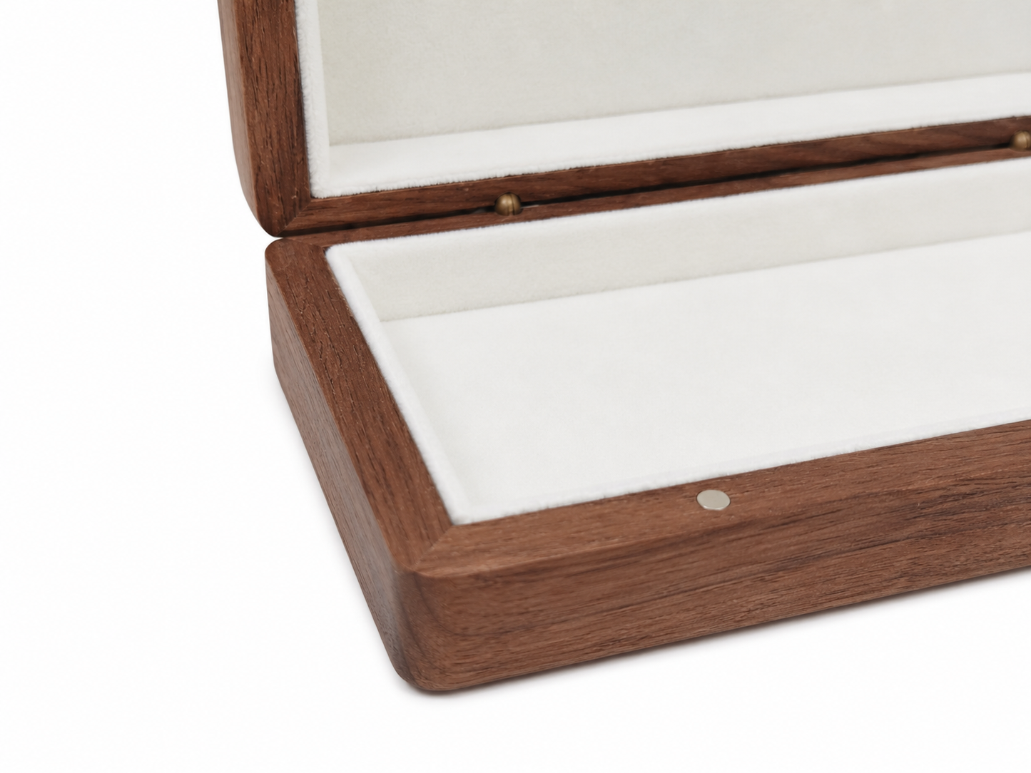 Black Walnut Wood Glasses Box