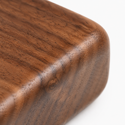 Black Walnut Wood Glasses Box