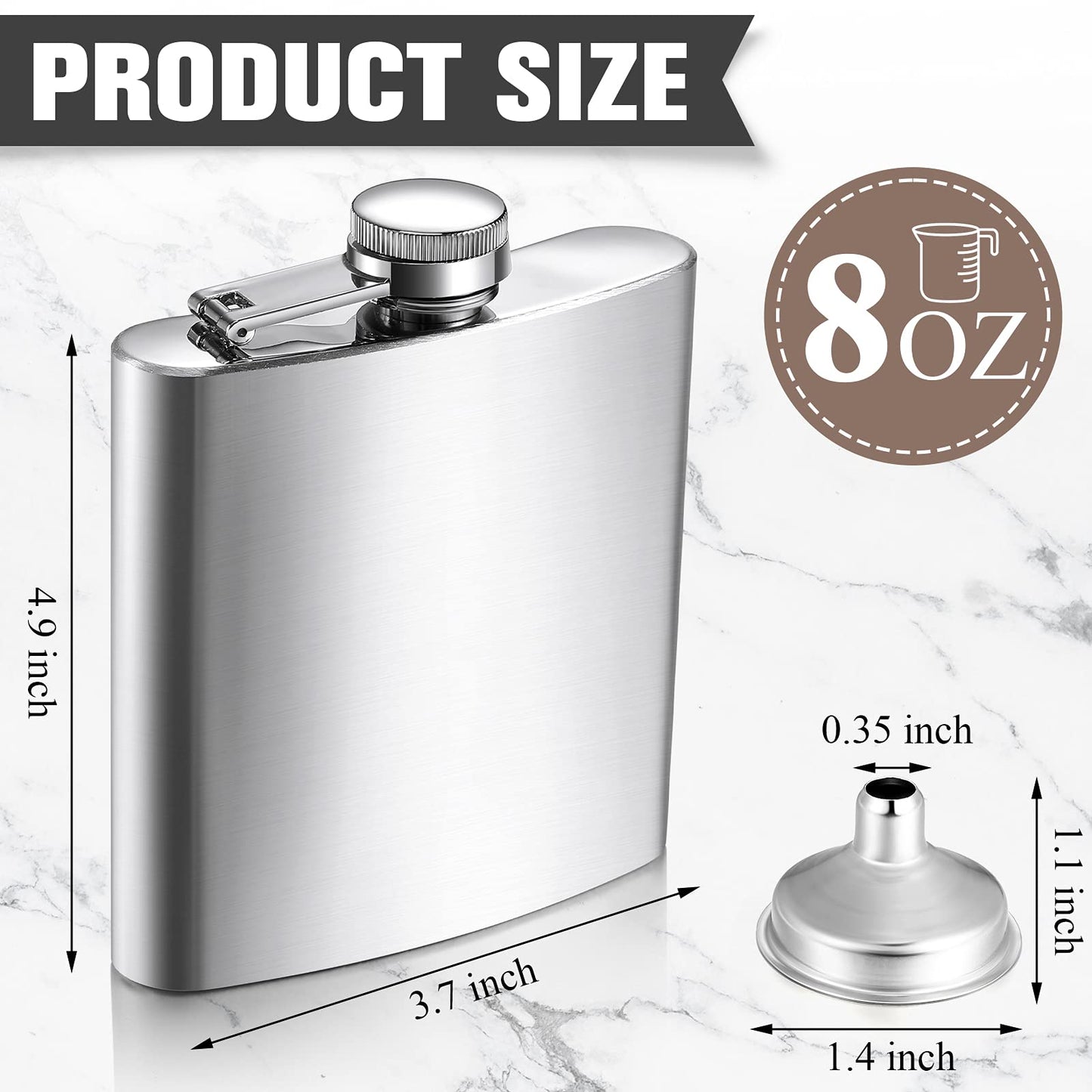 50 PCS Flask