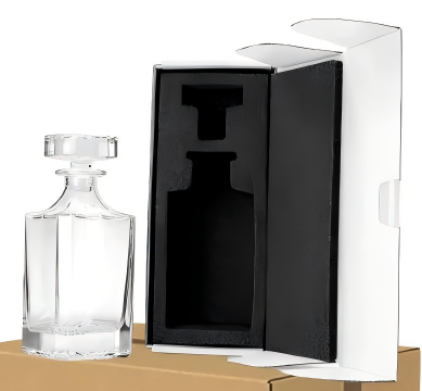 750ML / 25oz Single Whiskey Decanter Set - pack of 9