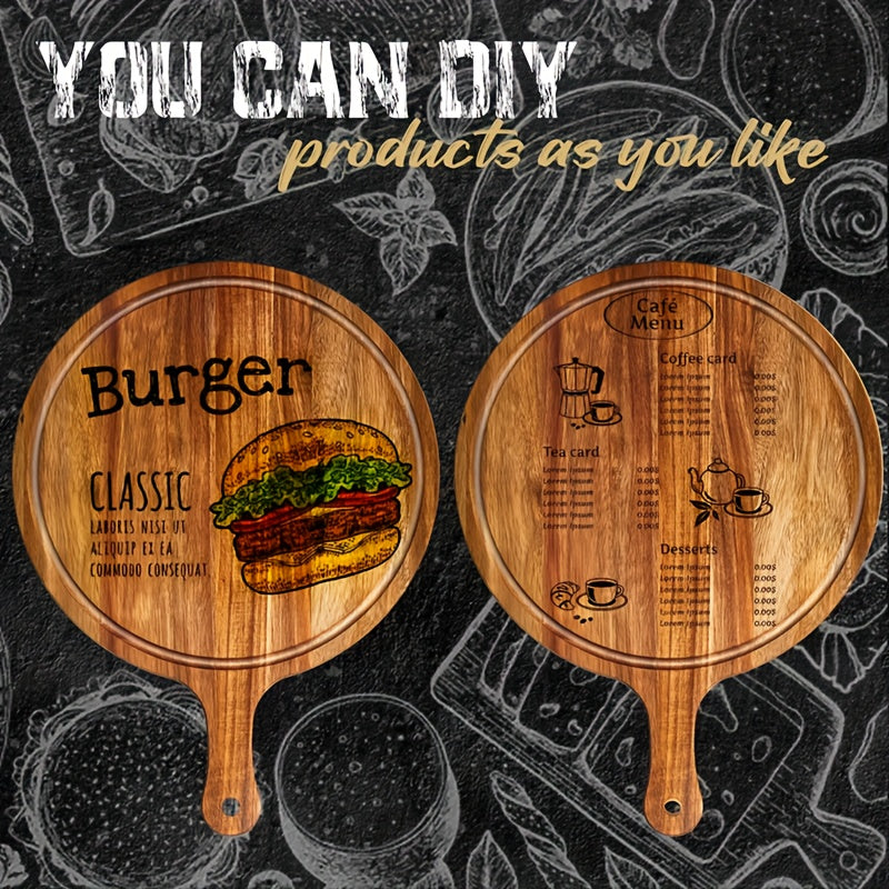 Acaia Cutting Board with Grooves-10 PCS