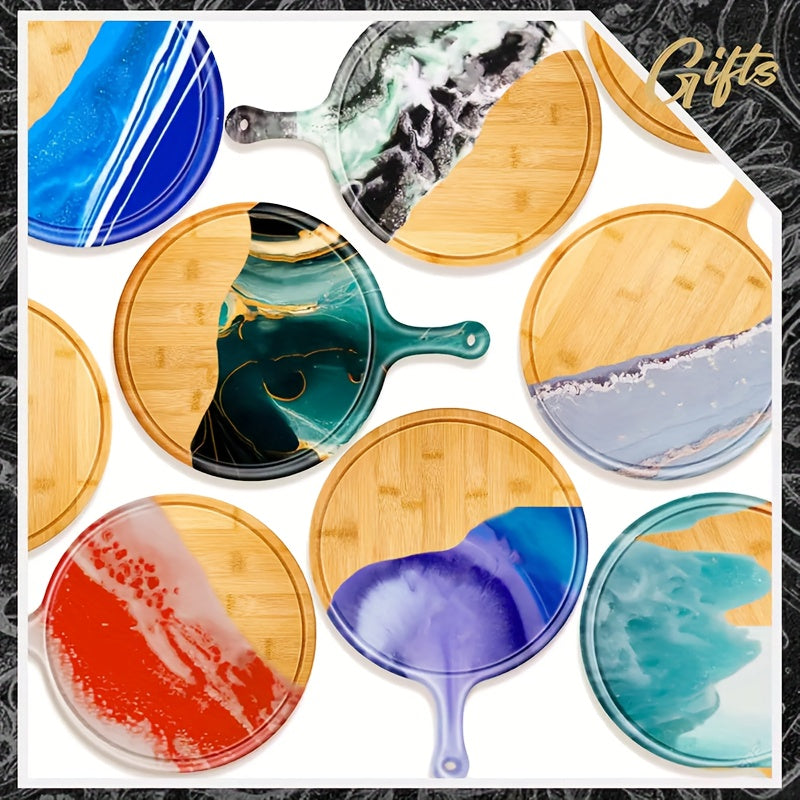 Acaia Cutting Board with Grooves-10 PCS