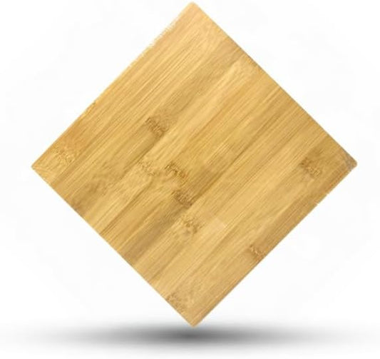 Square Bamboo Coaster4×0.2"