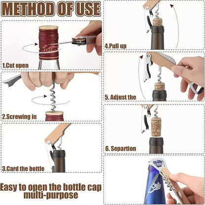 50 Pack Laser-engraved Multifunctional Creative Portable Bottle Opener Beer Wine Wine Bottle Opener Home Bottle Openier