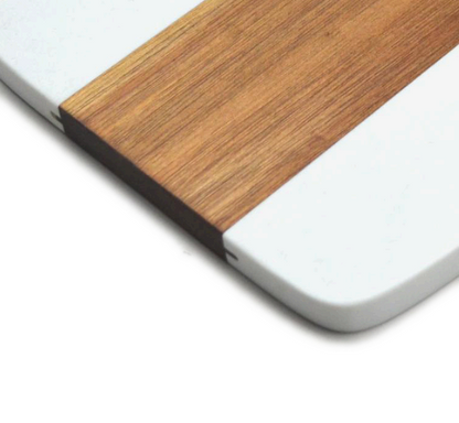 Acaia Wood and Marble Charcuterie Board - Case of 10