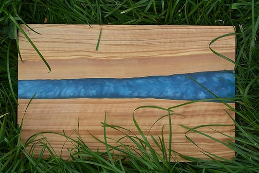 Olive Wood Resin Cutting Board15.7×12×0.6"