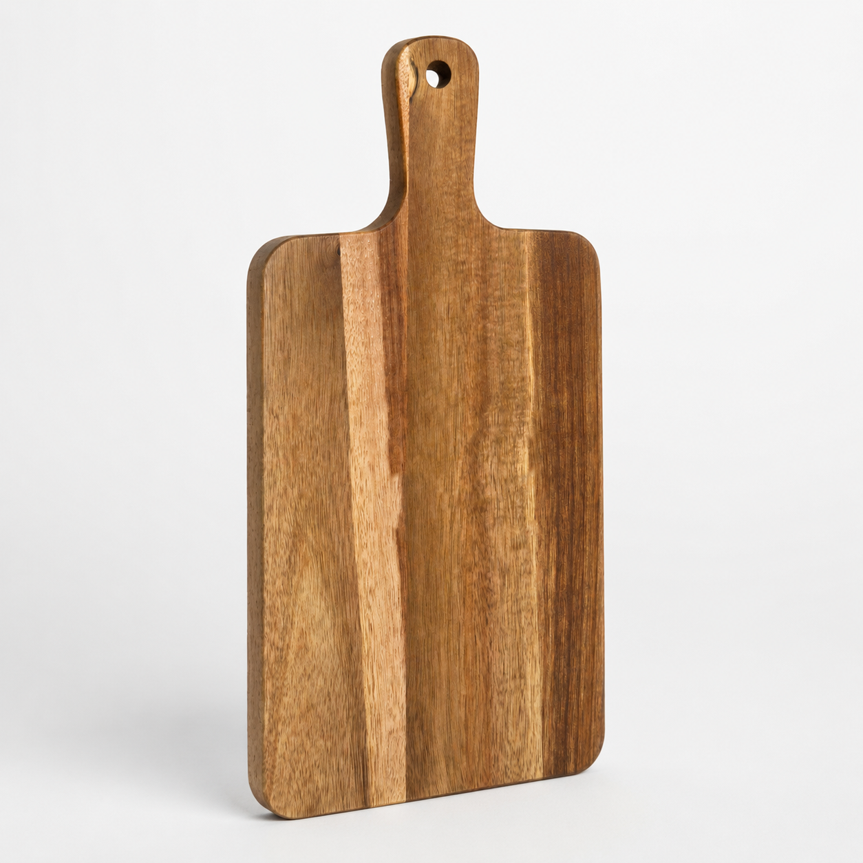 Acaia Wood Rectangle Paddle Charcuterie Board - Case of 10