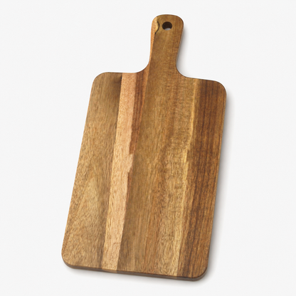 Acaia Wood Rectangle Paddle Charcuterie Board - Case of 10