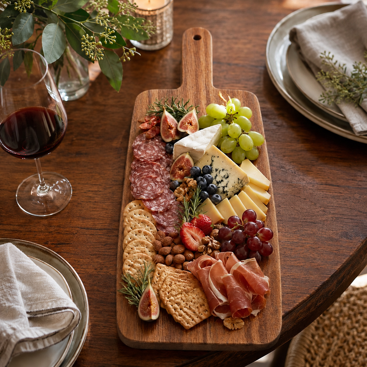 Acacia Wood Cheese Board Set - Case of 12