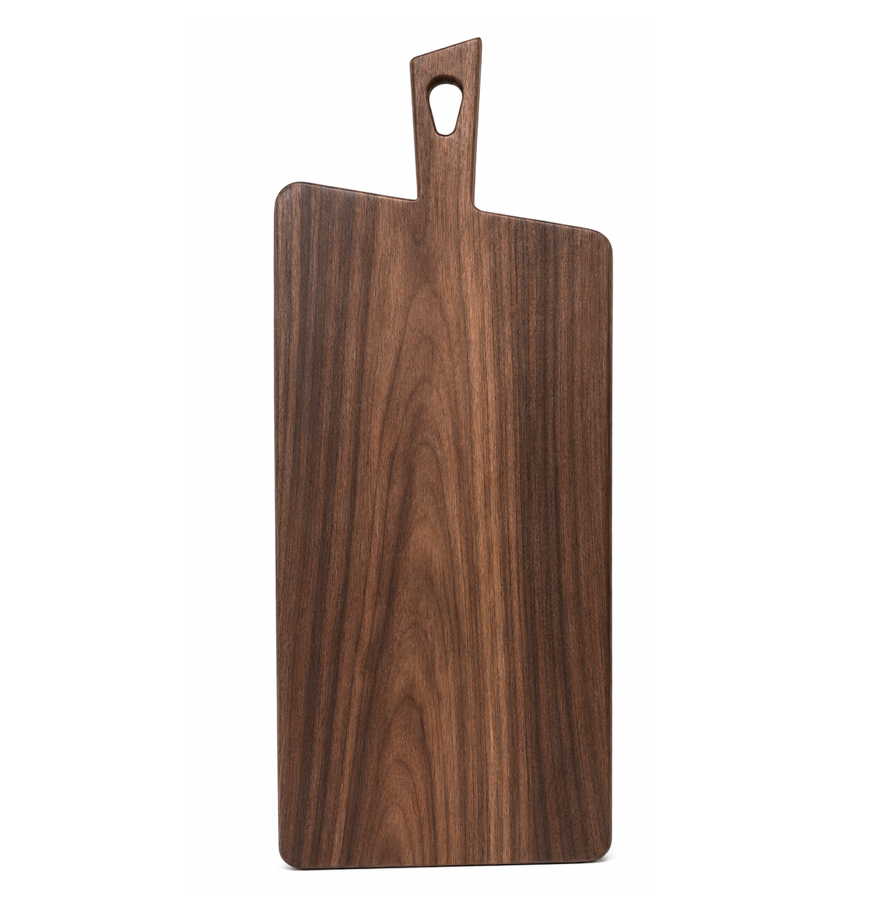 Large Black Walnut Wood Paddle Charcuterie Board - Case of 12