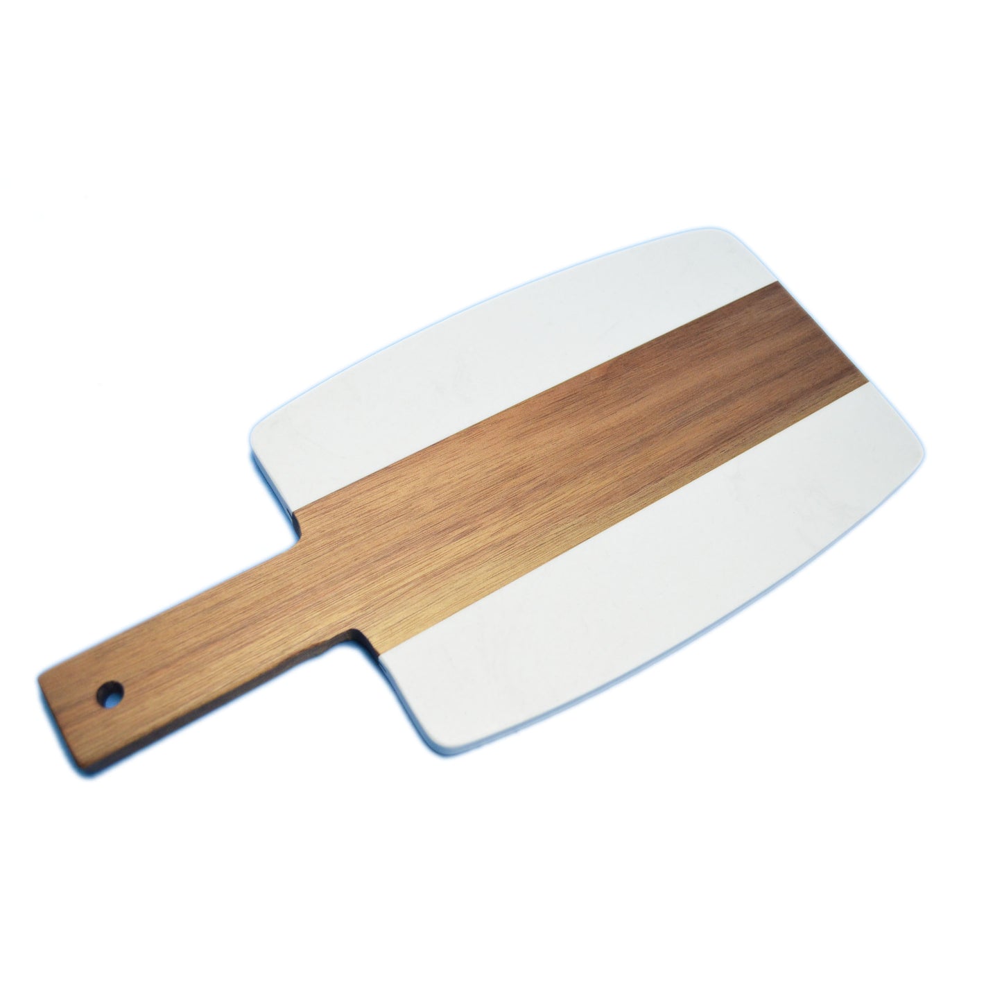 acacia wood and marble cheese board set