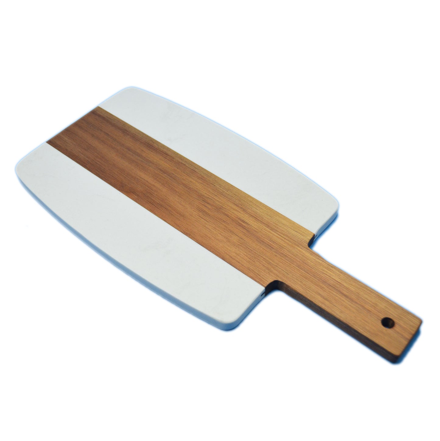 acacia wood and marble cheese board set