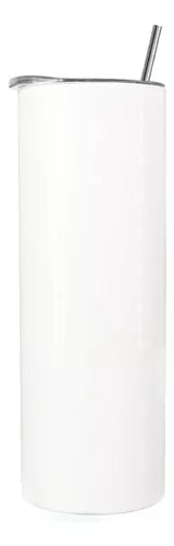 20oz Stainless Steel Sublimation Cup (With Plastic Straw)