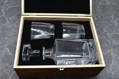 Two Whisky Cup and One Decanter - 6Set