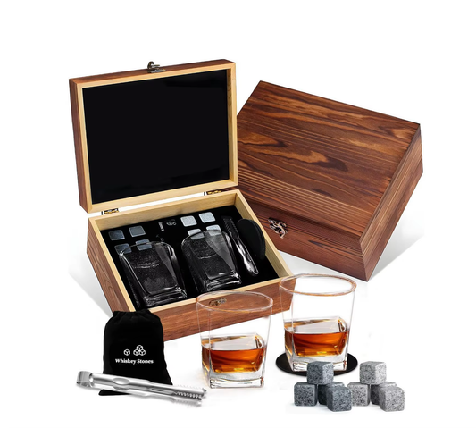 2 Glasses Whiskey Set - Pack of 12