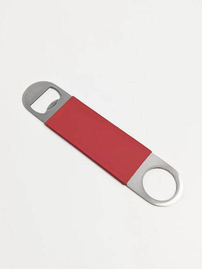 Metal Leather Stainless Steel Opener