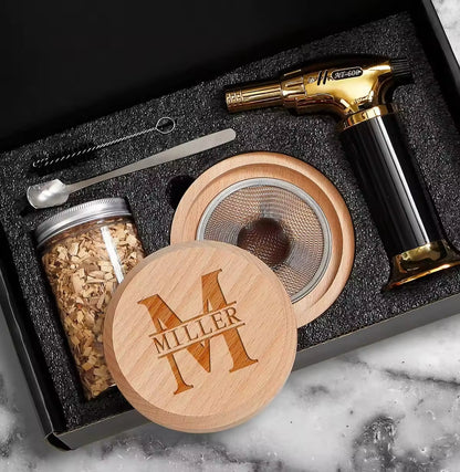 Whiskey Cocktail Smoker Kit 5pcs Set