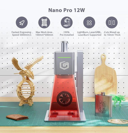 Nano Pro 12W Laser Machine