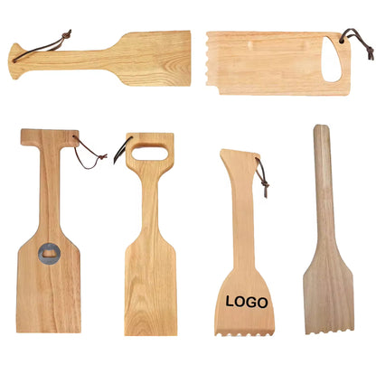 Wooden Grill Scraper