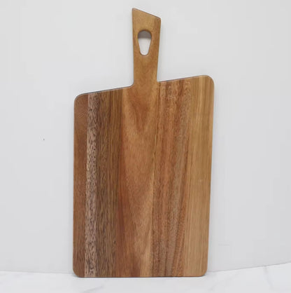 Wooden Serving Board with Long Paddle