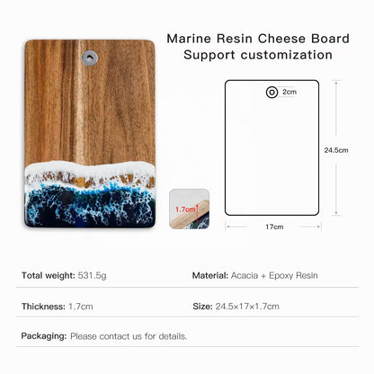 Resin Wood Serving Board